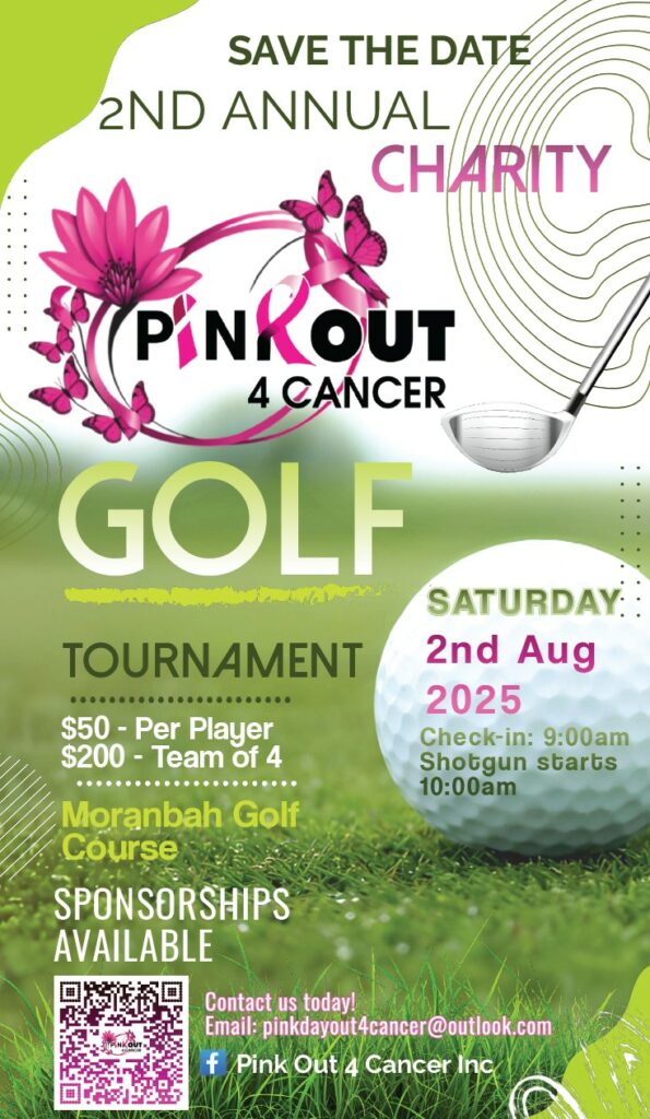 Pink Out 4 Cancer Charity Golf Day